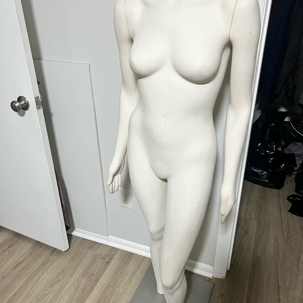 Full-Body White Mannequin